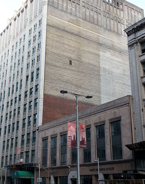 This Single Window On The Side Of A Building