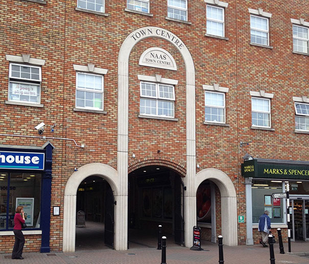 So, This Is The Entrance To My Towns Local Shopping Centre