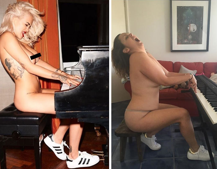 Funny-celebrity-instagram-photo-recreation-celeste-barber