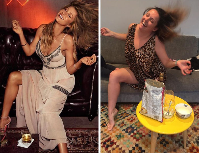 Funny-celebrity-instagram-photo-recreation-celeste-barber