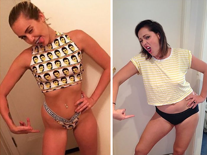 Funny-celebrity-instagram-photo-recreation-celeste-barber