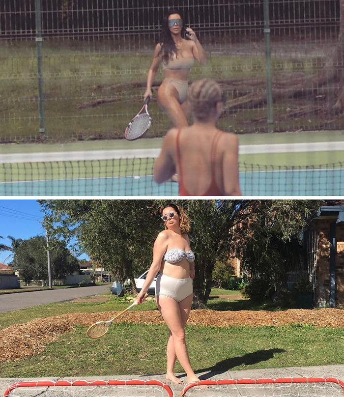 Funny-celebrity-instagram-photo-recreation-celeste-barber