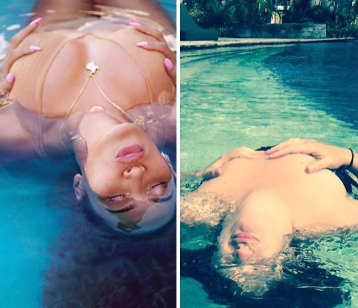 Funny-celebrity-instagram-photo-recreation-celeste-barber