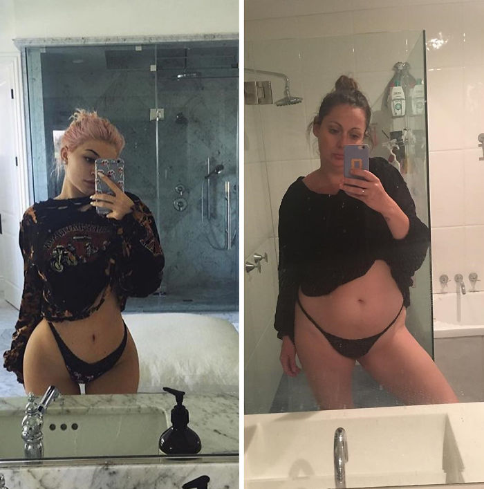 Funny-celebrity-instagram-photo-recreation-celeste-barber