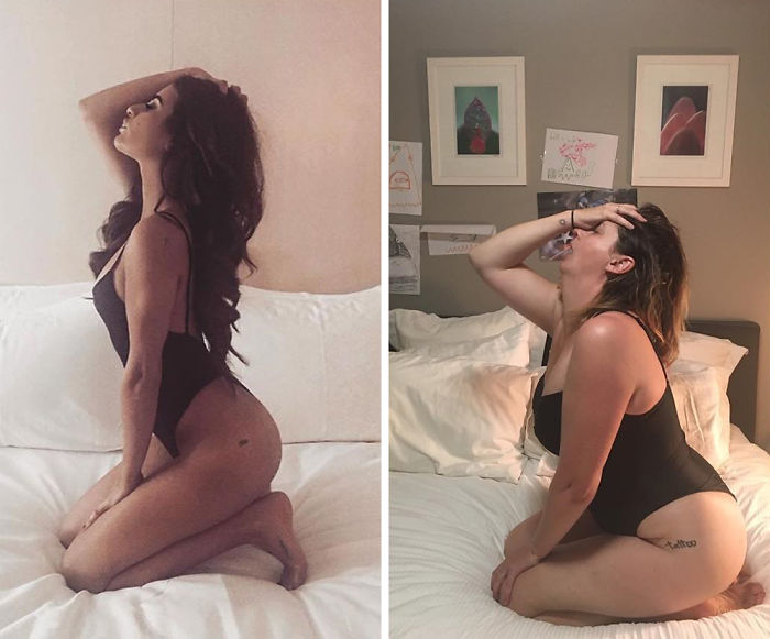 Funny-celebrity-instagram-photo-recreation-celeste-barber