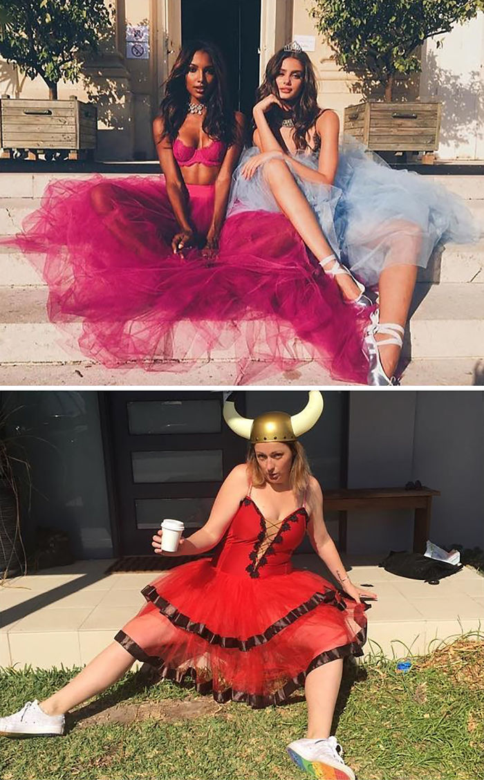 Funny-celebrity-instagram-photo-recreation-celeste-barber