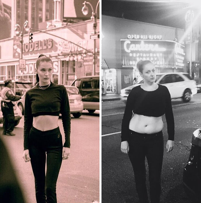 Funny-celebrity-instagram-photo-recreation-celeste-barber