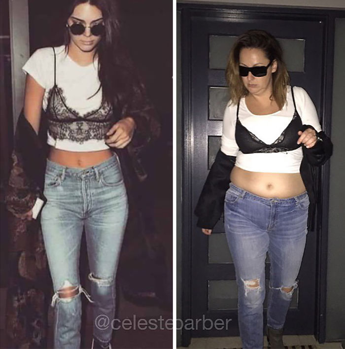 Funny-celebrity-instagram-photo-recreation-celeste-barber