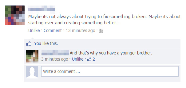 Funny Facebook Comebacks