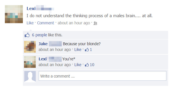 Funny Facebook Comebacks