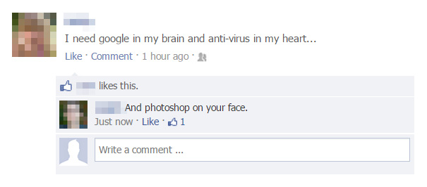 Funny Facebook Comebacks