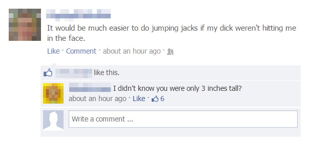 Funny Facebook Comebacks