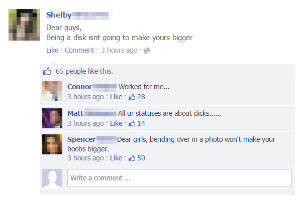 Funny Facebook Comebacks