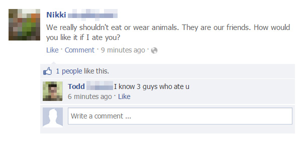 Funny Facebook Comebacks