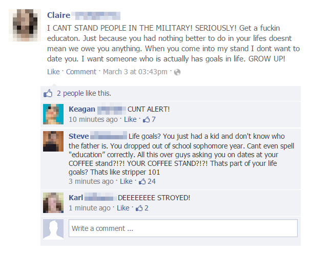 Funny Facebook Comebacks