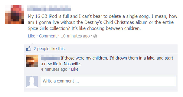 Funny Facebook Comebacks