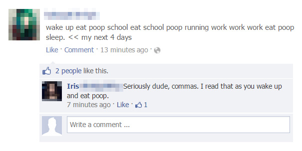 Funny Facebook Comebacks