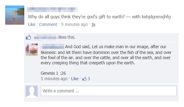 Funny Facebook Comebacks