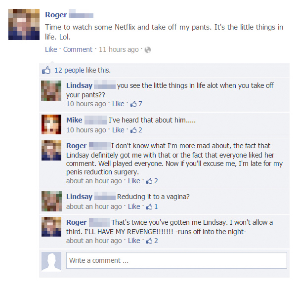 Funny Facebook Comebacks