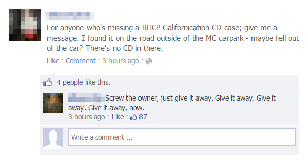 Funny Facebook Comebacks