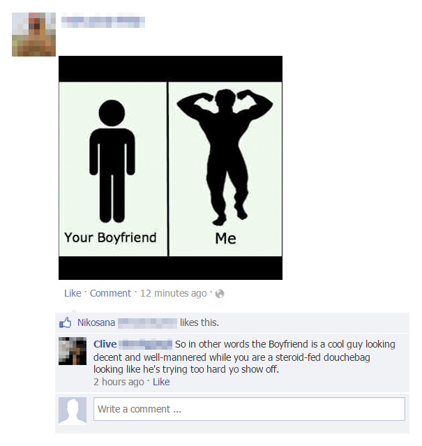 Funny Facebook Comebacks
