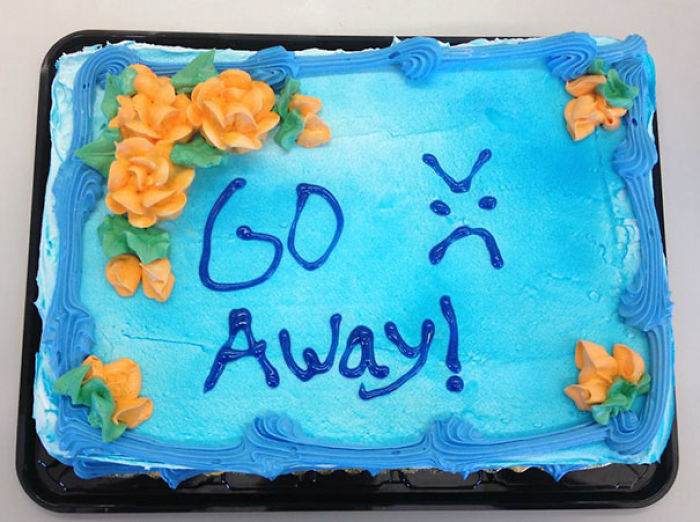 Last Day At Work And This Is The Cake They Give Me