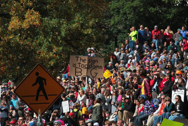 This Sign Is Too Big