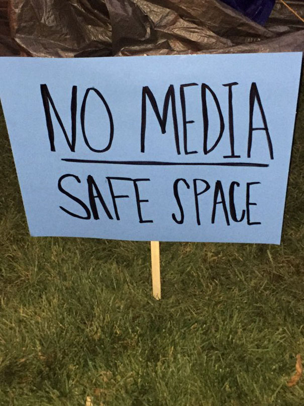 South Park Is Prophetic. The Actual Sign Created By University Of Missouri Students For Their Protest On Public Property