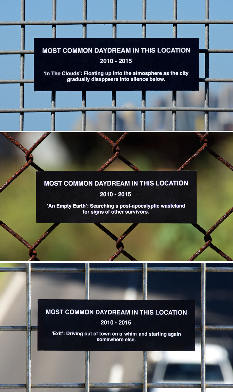 Daydream History Plaques