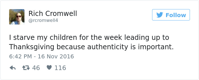 Funny Thanksgiving Tweets