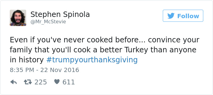 Funny Thanksgiving Tweets