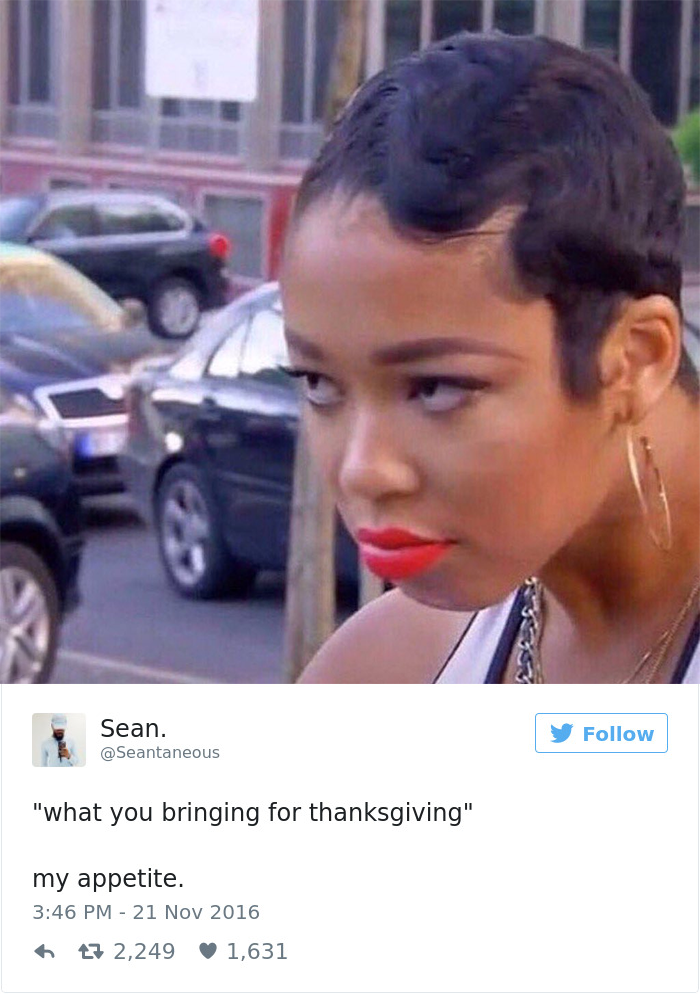 Funny Thanksgiving Tweets