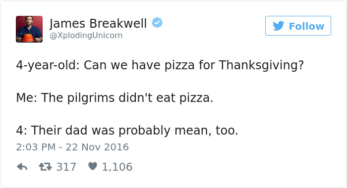 Funny Thanksgiving Tweets