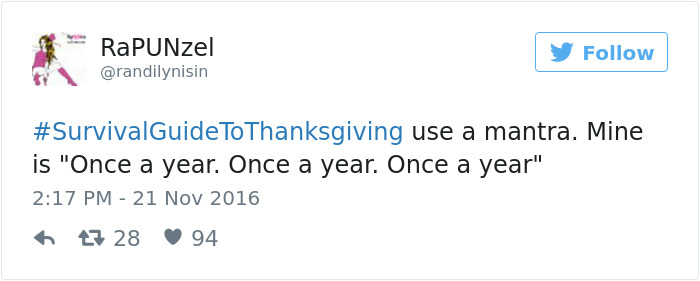 Funny Thanksgiving Tweets
