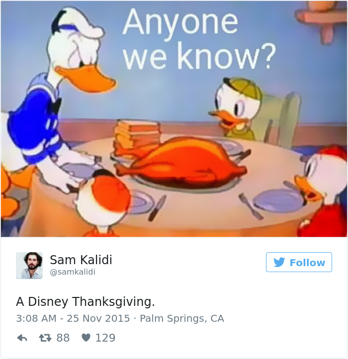 Funny Thanksgiving Tweets