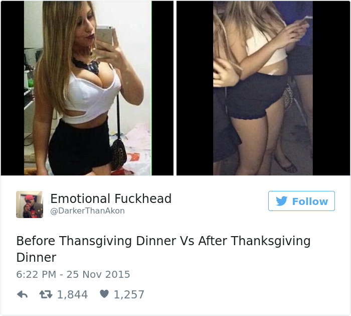 Funny Thanksgiving Tweets