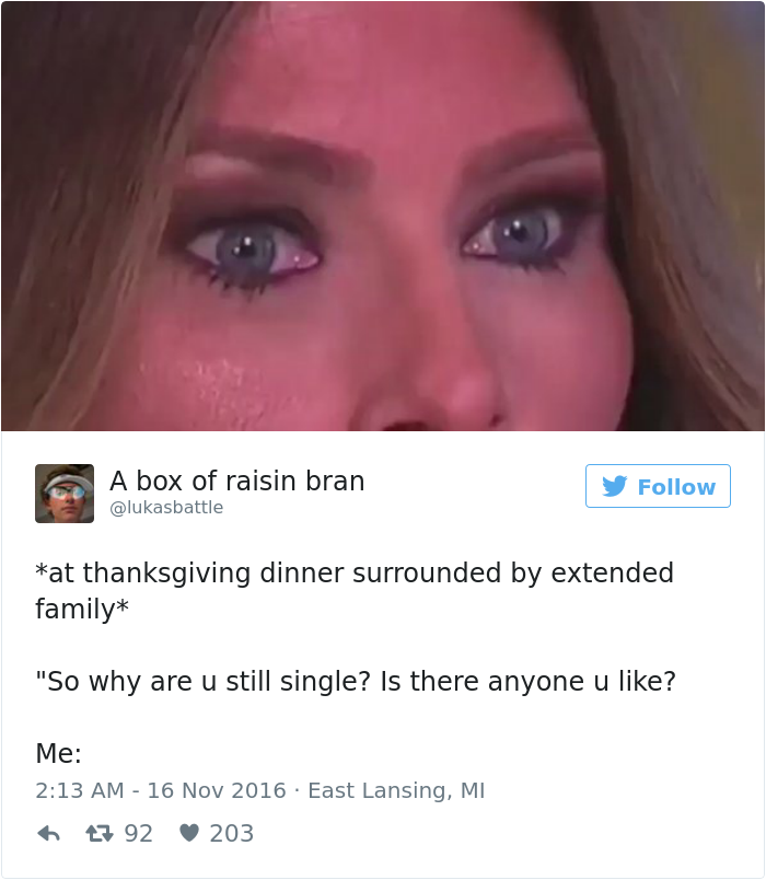 Funny Thanksgiving Tweets