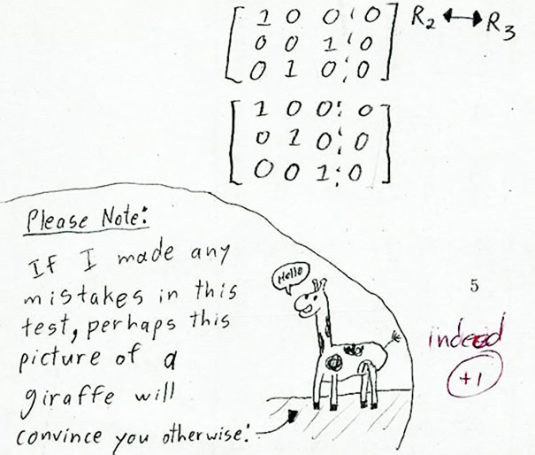 That's One Convincing Giraffe