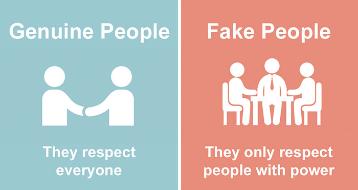 Fake Vs Genuine People: 8 Ways To Identify Them