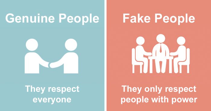 Fake Vs Genuine People: 8 Ways To Identify Them