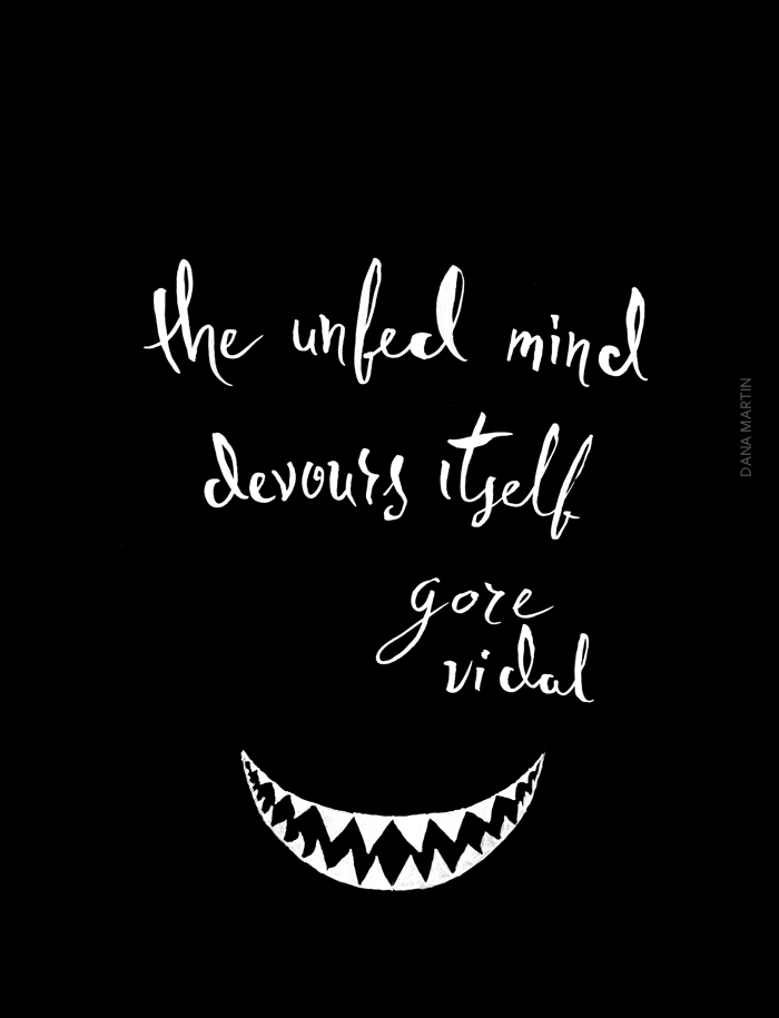 I Illustrated And Hand-lettered 31 Quotes For Inktober