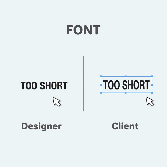 Graphic Designer Vs Client