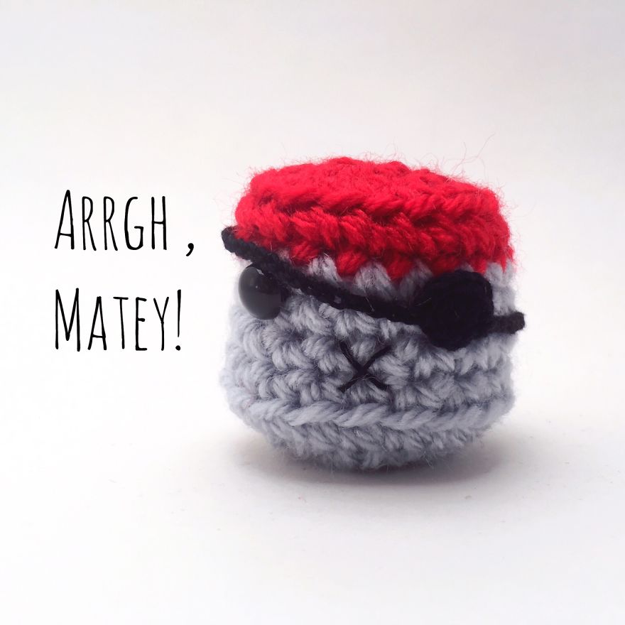 I Made Some Crochet Marshmallows With Unique Personalities