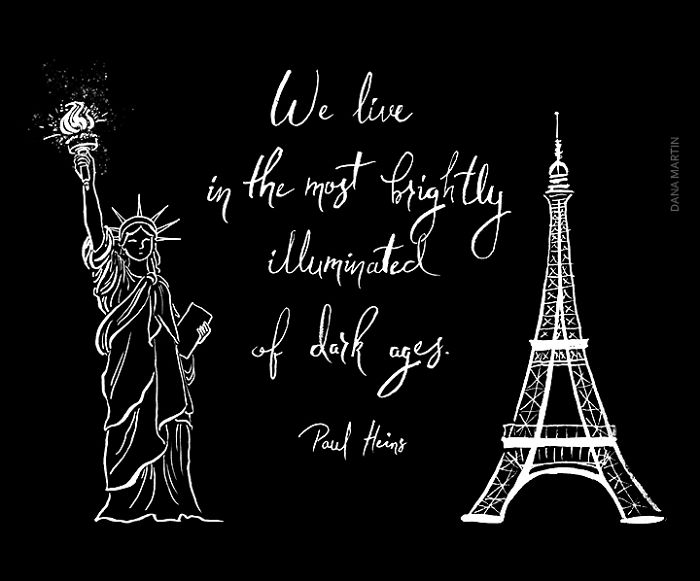 I Illustrated And Hand-lettered 31 Quotes For Inktober