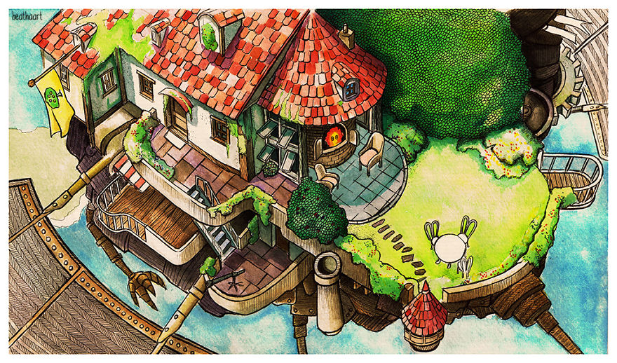 Howl's Moving Castle By Beatha