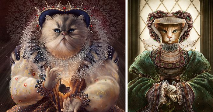 I Imagine Cats As Historical People