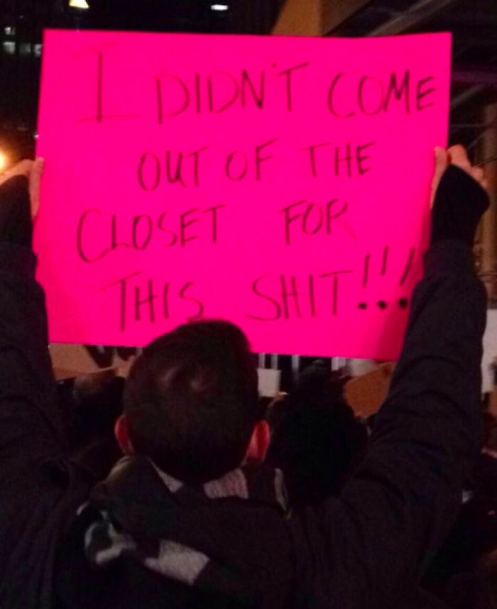 Signs From Trump Protests That Will Make You Laugh Harder Than You Should
