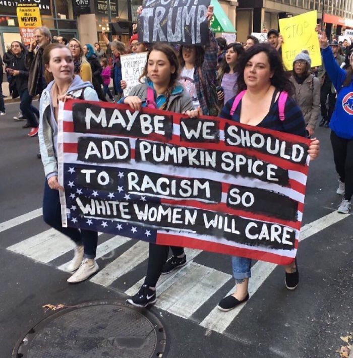 Signs From Trump Protests That Will Make You Laugh Harder Than You Should