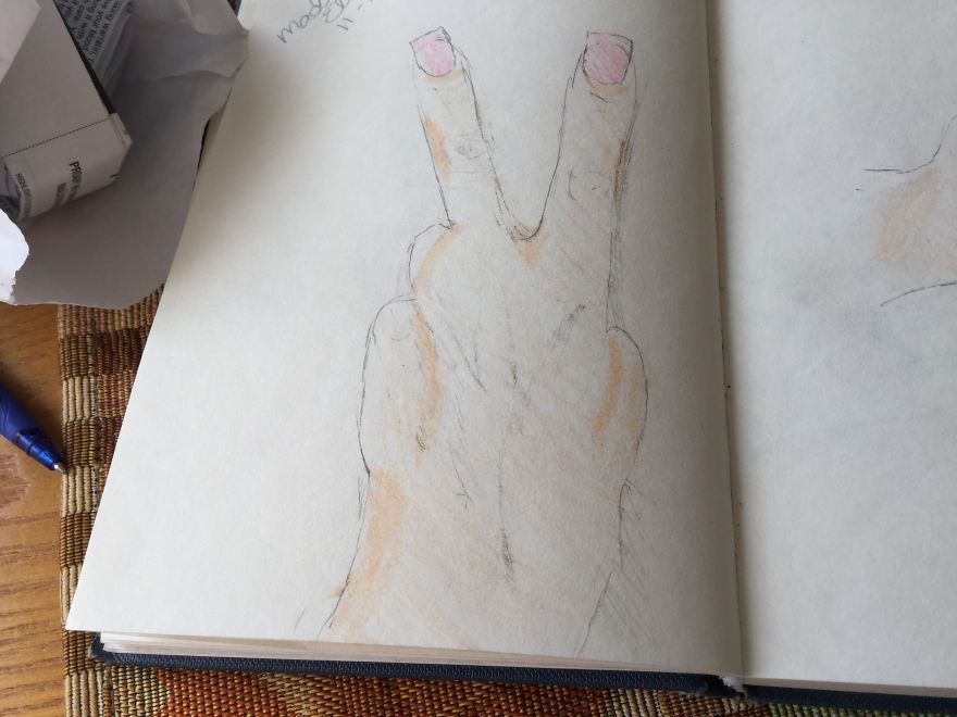 I Spent Most Of My Free-Time Watching Television, Now I Draw, Sketch, And Paint.