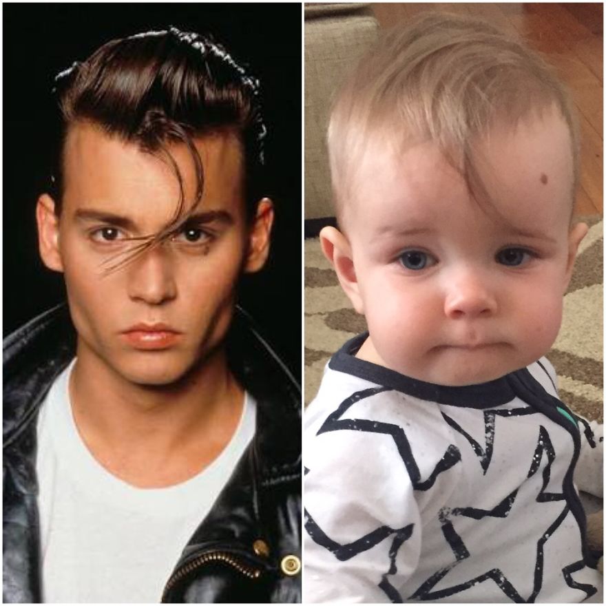 My Baby, Wyatt, Ended Up With A Cry Baby Style Fringe!